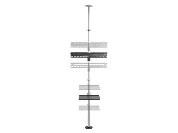 Utstyr gulvstativ 37"-70"/40kg 1TFT 1 hyllehøyde