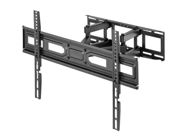 Equip 650337, 100 x 100 mm, 600 x 400 mm, -15 - 3°, -60 - 60°, Plast, Rustfritt stål, Sort