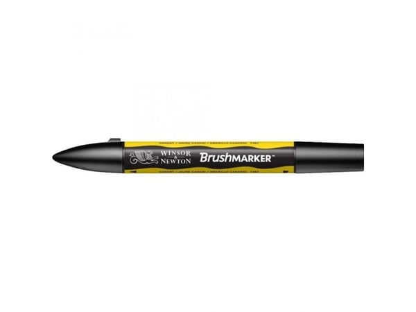 Winsor & Newton 0204166, gul, flerfarget, kanarifugl, multi, meisel/børstespiss, rund