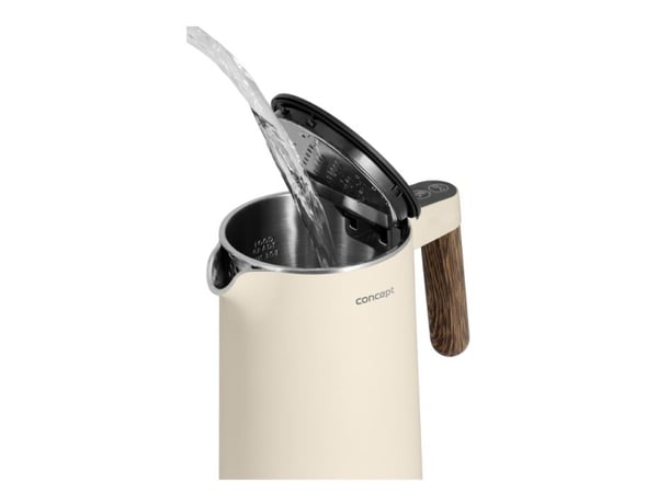 Concept RK3304, 1,5 l, 2200 W, Flerfarget, Plast, Rustfritt stål, Funksjon til å holde varmen