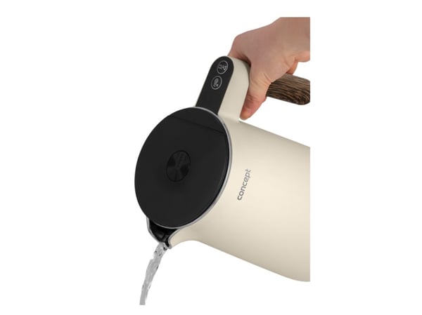 Concept RK3304, 1,5 l, 2200 W, Flerfarget, Plast, Rustfritt stål, Funksjon til å holde varmen