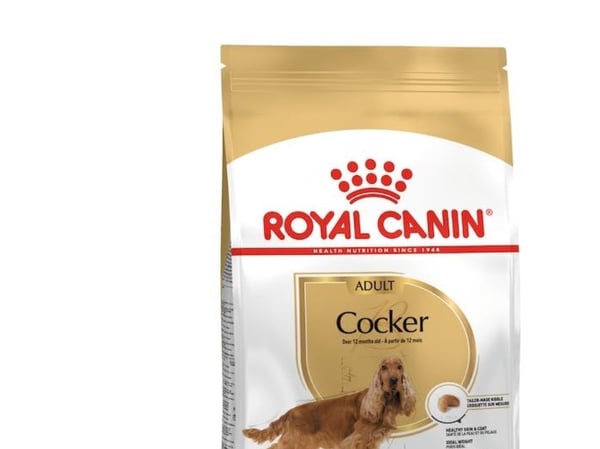Royal Canin Cocker Adult, Voksen, Cocker spaniel, Medium (11 - 25 kg), Mais, Fjærfe, Ris, 12 kg