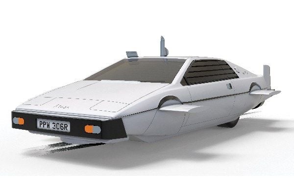 Racerbanner James Bond Lotus Esprit S2, The Spy Who Loved Me
