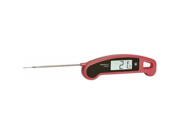 TFA penetrasjonstermometer THERMO JACK GOURMET, rød - type: kjøtttermometer - bruksområde: stekeovn ( 30.1060.05 )
