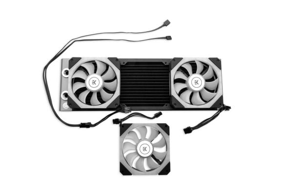 EK Water Blocks 3831109854198, Tuuletinmoduuli, Musta, 12 V, 0,12 A