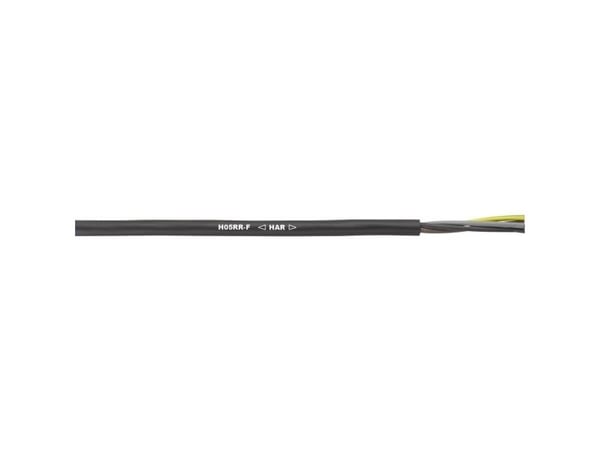 LAPP 1600200-10 Liitäntäkaapeli H05RR-F 3 G 1,50 mm² Musta 10 m