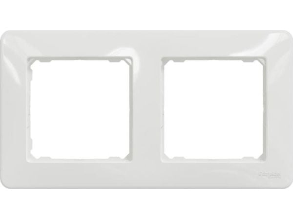 Schneider Frame 2Pl Sdd311802 White