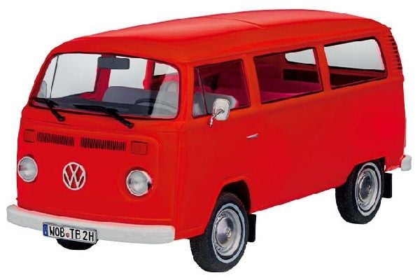 Revell VW T2 Bus, Buss, Monteringssett, 1:24, VW T2, Alle kjønn, 109 stykker
