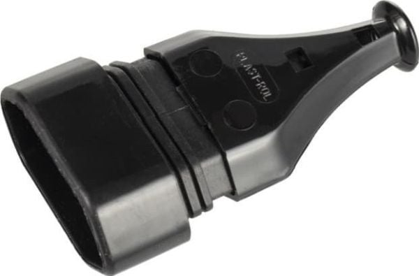 Litteä pistorasia GN-11 sort Montis MT023-C POLIISI TUOTE 5841170 MT023-C