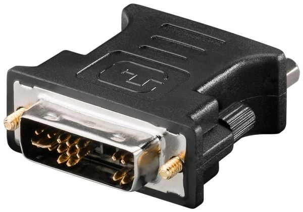 goobay - VGA-adapter - HD-15 (VGA) (hunn) til DVI-A (hann) - tommelskruer