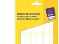 Avery Zweckform - Hvit - 19 x 76 mm 324 etikett(er) flerbruks merkelapper