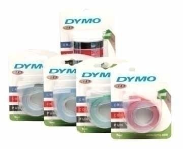 DYMO 3x ROL Rainbow 3D Embossing, PVC, 2 m, 34 mm, 106 mm, Blåsa, 38,8 cm