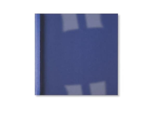 GBC LinenWeave - 1.5 mm - A4 (210 x 297 mm) - 15 ark - 150 mikroner - blå - 240 g/m² - 100 stk termobindeperm