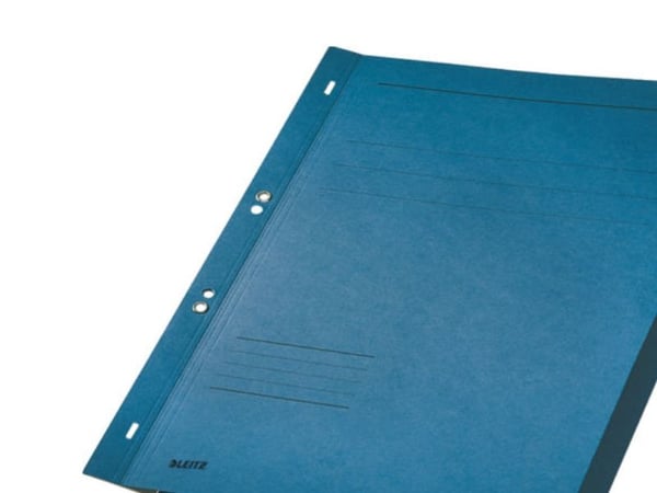 Leitz - Flat stangfil - for A4 (210 x 297 mm) - kapasitet: 170 ark - blå