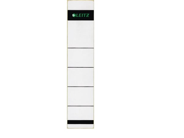 Leitz - Mapperyggetikett - grå (en pakke 100)