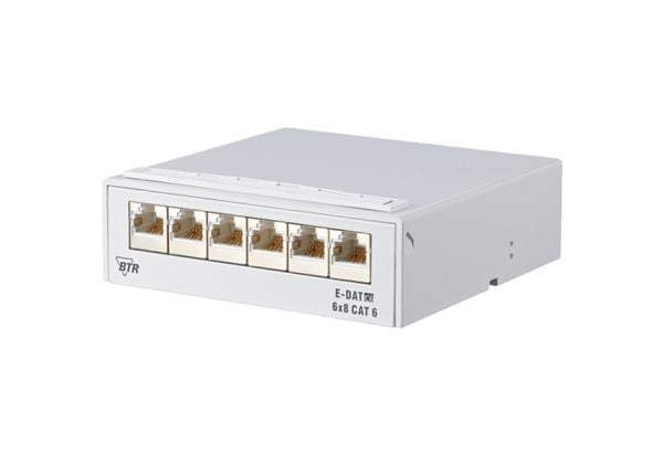 BTR NETCOM 130862-11-E, RJ-45, Grå