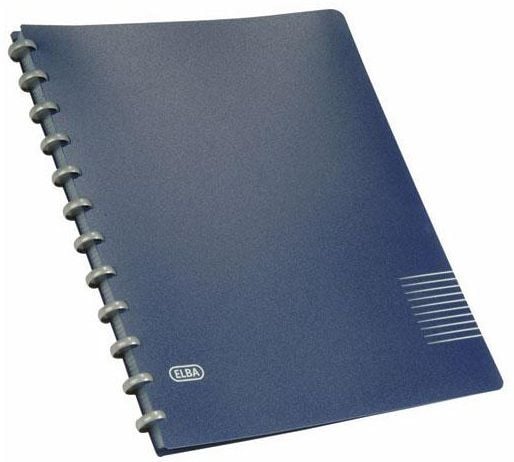 Elba Vario vetoketjukansio image profi tummansininen, A4, sininen, 2,1 cm, 248 x 20 x 316 mm, sininen, 2,1 cm, 248 x 20 x 316 mm