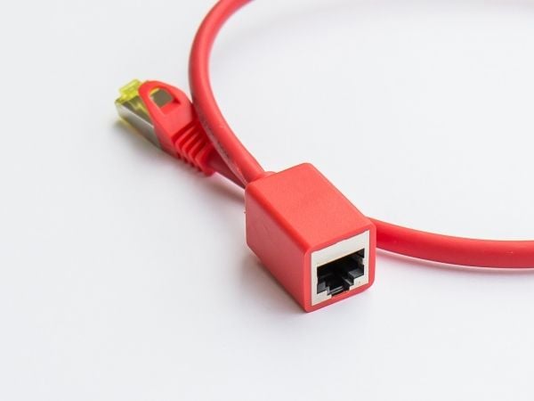 Alcasa 8063VR-020R, 2 m, Cat6, S/FTP (S-STP), RJ-45, RJ-45, Rød