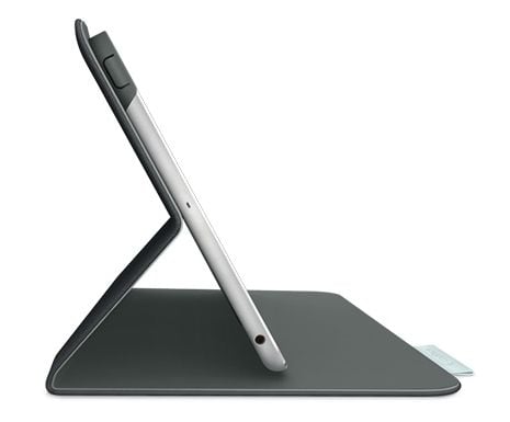 Logitech Folio Protective Case - Suojakotelo tabletille - hiilimusta
