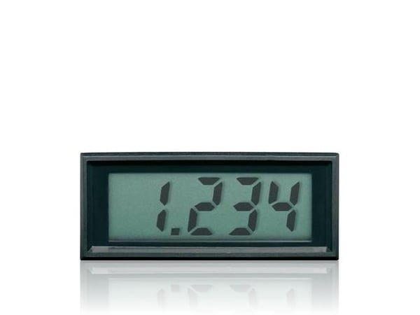 VOLTCRAFT 70004 Digitalt måleapparat til indbygning LCD-mittari 70004 ± 199,9 mV