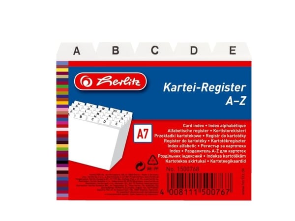 Herlitz 1500768, Valkoinen, 1 kpl