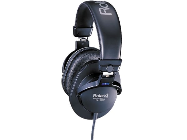 Roland RH-200, Langallinen, Musiikki, 20 - 20000 Hz, 200 g, Kuulokkeet, Musta