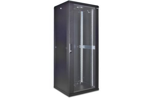 19\ Lattiakaappi, 600x600mm, musta RAL9005"
