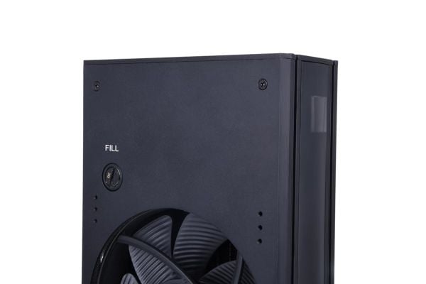 Alphacool 11608, Alumiini, Musta, 4-nastainen, 0,138 L, 2 tuuletinta, 31 dB