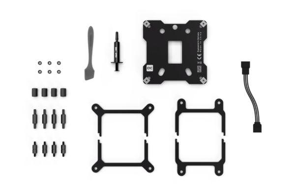Alphacool Core 1 Aurora CPU-kjøler, ARGB - Svart