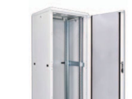 Wirewin CAB, Frittstående hylle, 42U, 2000 kg, 93,6 kg, Grå