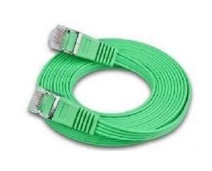 Slim Wirewin Wirewin Slim - patchkabel - RJ-45 (M) til RJ-45 (M) - 75 cm - UTP - CAT 6 - skjermet, flat - grønn (PKW-SLIM-KAT6 0,75 GN)