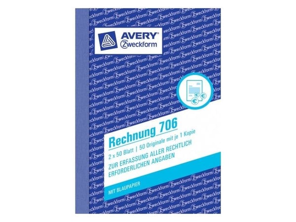 Avery 706, Hvit, Papir, 105 mm, 148 mm