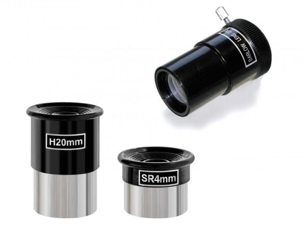 Bresser Optik Mirror Telescope Solarix AZ Solar Telescope 76/350 Azimuthal Newton, forstørrelse 18 til 175 x (4676359)