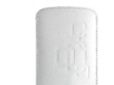Nokia CP-342 - Hylsterveske for mobiltelefon - lær - hvit - for Nokia 12XX, 16XX, 3610, 53XX, 5500, 6600, 7070, 7210, 73XX, 75XX, 7610, E66, N79, N85
