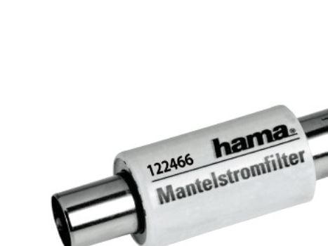 Hama "Coaxial" - Antennisovitin - IEC-liitäntä (naaras) IEC-liitäntään (uros) - koaksiaali