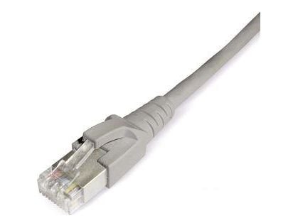 D?twyler patchkabel S/FTP, PiMF, Cat 6a, grå, 3,0 m För 10 Gigabit/s, halogenfri, med D?twyler-kabel och D?twyler-kontakter (653 512)
