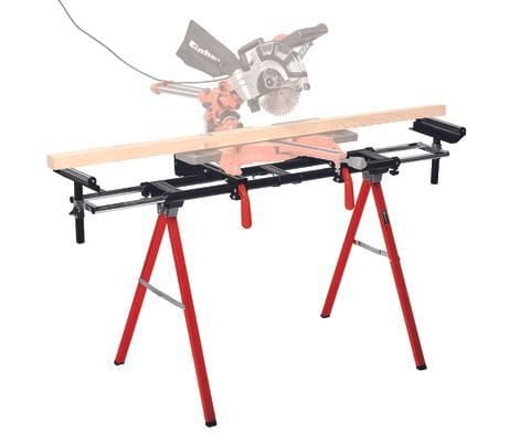 Einhell MSS 1608, 80 kg, 48 cm, Metall, 4 ben, Sort, Rød, 930 mm