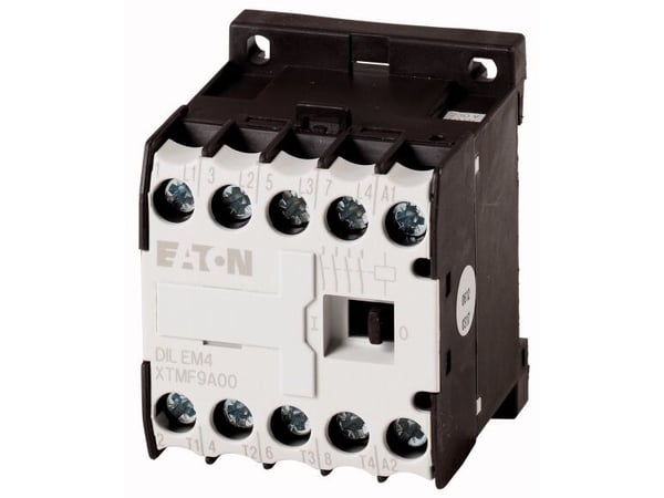 Eaton DILEM4(400V50HZ,440V60HZ), Musta, Valkoinen, IEC/EN 60947-4-1; UL 508; CSA-C22.2 No. 14-05; CE, 690 V, 50 - 60 Hz, 170 g, -25 - 50 °C