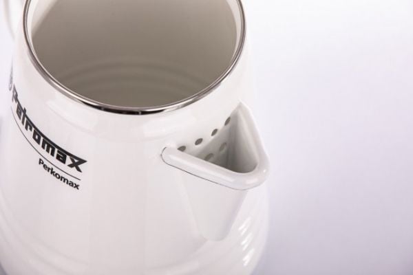 Petromax per-9-w, Enkel tekanne, 1300 ml, Hvit, Stål