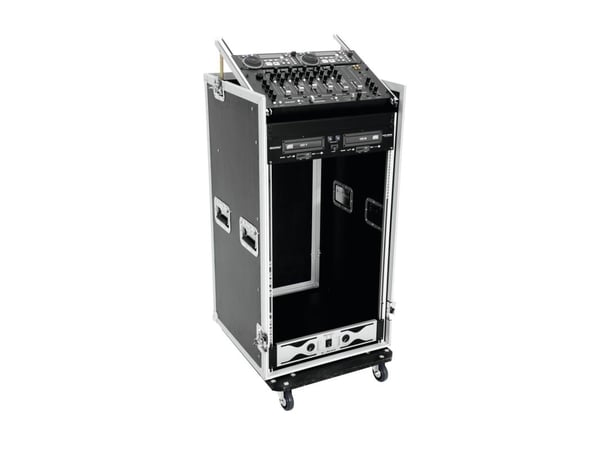 Roadinger 30110004, Transportkasse, Kryssfiner, 33,2 kg, Sort