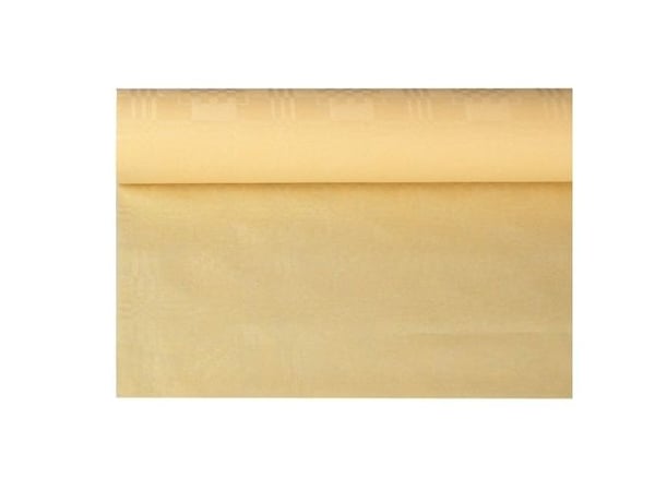 Papstar 18587, Rektangulær, Krem, Papir, Bordduk, 120 x 800 cm, 1 stykker
