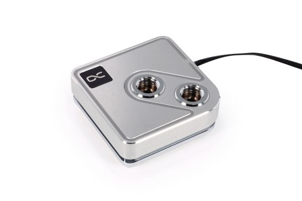 Alphacool 13447, Vannblokk, Messing, Kopper, Sølv, AM4, Sokkel AM5, LGA 1700, 3-Pin JST, 1/4"