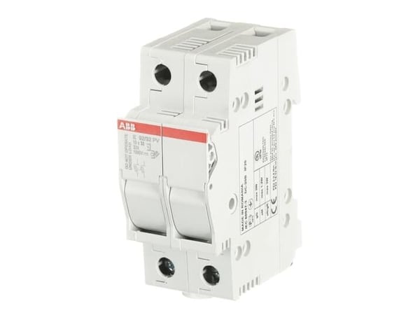 ABB E 92/32 PV, 2P, Valkoinen, IP20, Seinä, 32 A, 35 mm