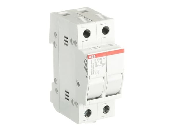 ABB E 92/32 PV, 2P, Valkoinen, IP20, Seinä, 32 A, 35 mm