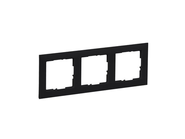 SUNO 3-kertainen kehys musta 721523