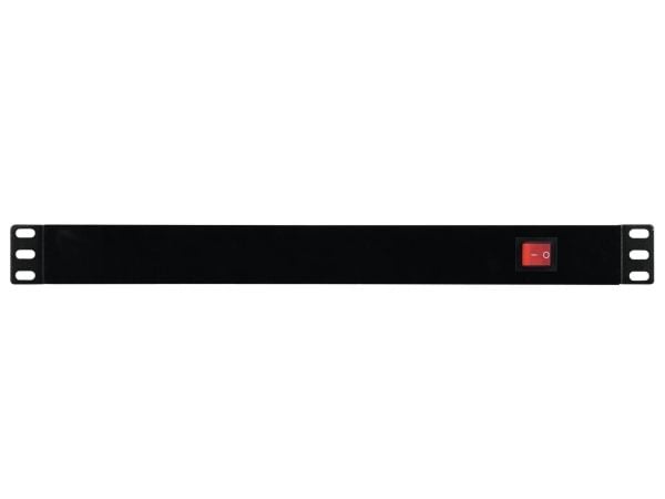 Eurolite 30240215, Grunnleggende, 1U, Horisontal/vertikal, Sort, 8 AC-utganger, 2,7 m