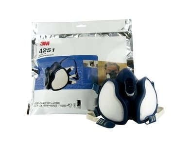3M 4251 Maintenance Free Half Mask - Respirator - FFA1P2RD