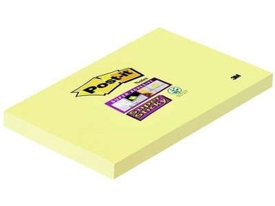 3M 65512SY, Suorakulmio, Keltainen, Paperi, 127 mm, 76 mm, 90 arkkia