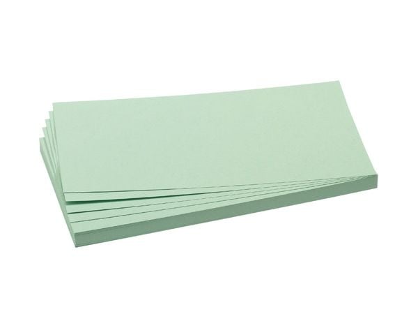Franken UMZ 1020 19, Rektangel, Grønn, Papir, 95 mm, 205 mm, 500 ark Franken UMZ 1020 19, Rektangel, Grønn, Papir, 95 mm, 205 mm, 500 ark