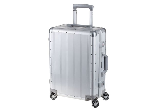 Alumaxx ORBIT, Vagn, Hårt skal, Silver, silver-matt, Gjuten aluminium, 4 hjul